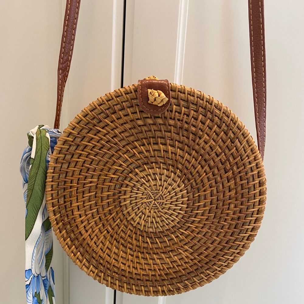 Rattan Purse